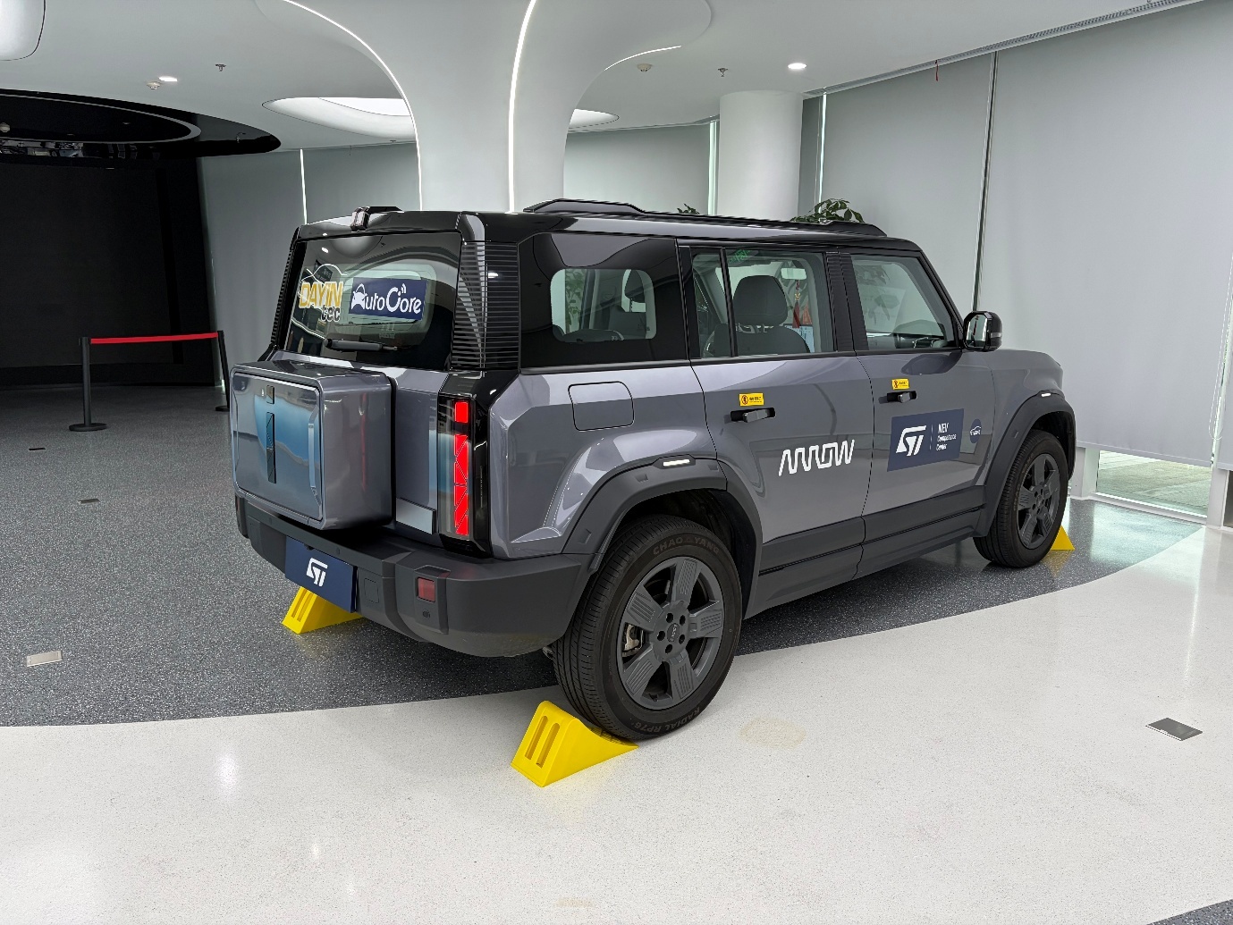 STARTUP AUTOBAHN Expo 2026展台演示车辆
